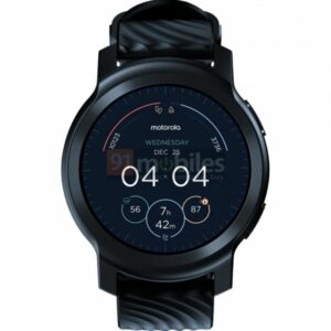 Motorola Moto Watch 100 -älykellosta vuoti mallinnoksia ja teknisiä tietoja
