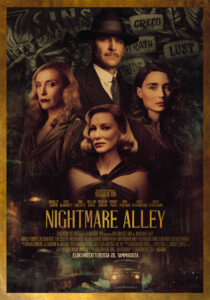 Arvostelu | Nightmare Alley muistuttaa Guillermo del Toron elokuvista eniten Crimson Peakia, eikä se...